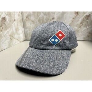 Dominos Pizza Employee Hat Gray Reflective Cap